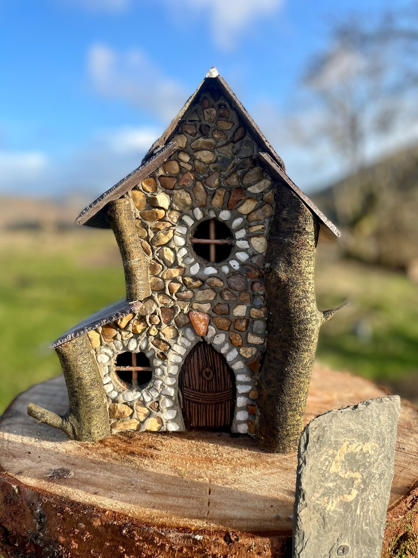 Gold Flint Faerie House