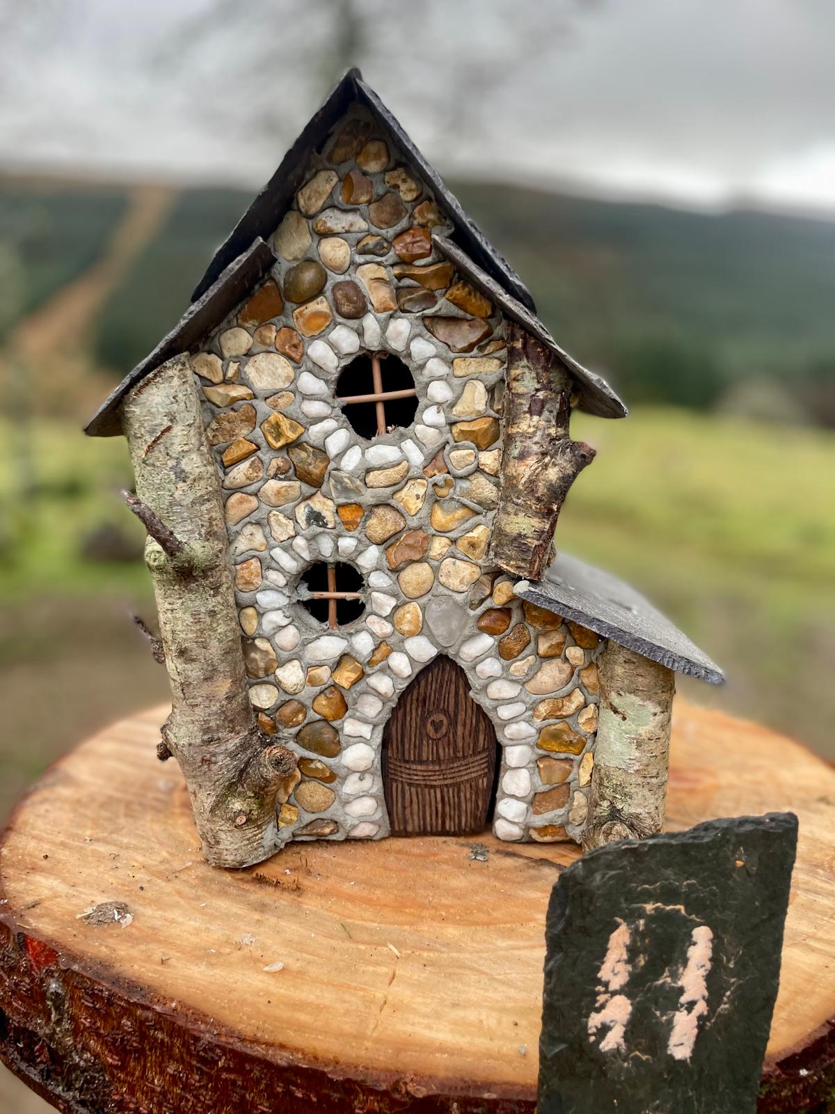 Gold Flint Faerie House