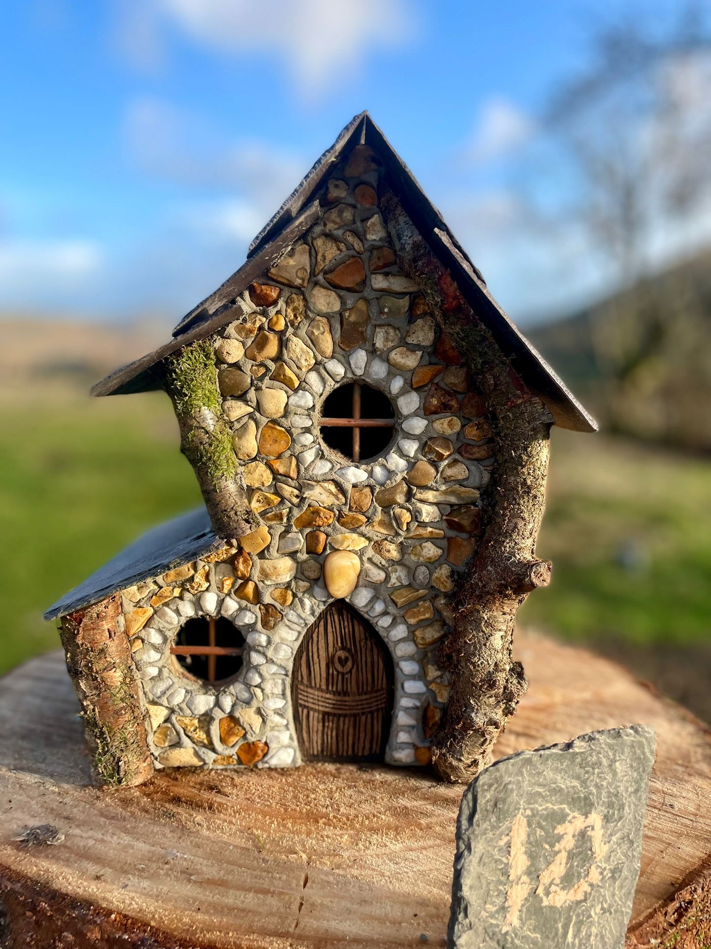 Gold Flint Faerie House