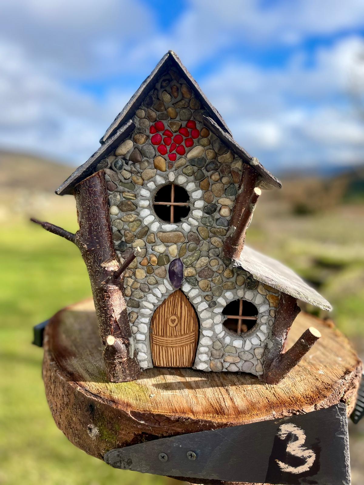 River Pebble Faerie House