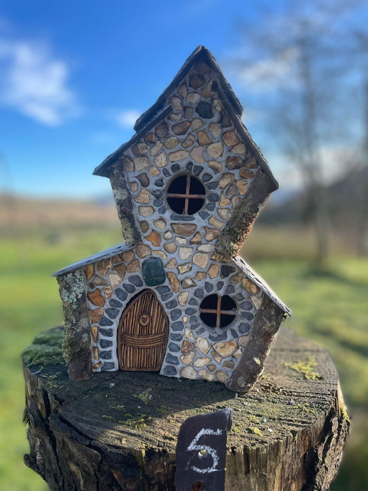 Gold Flint Faerie House ☘️