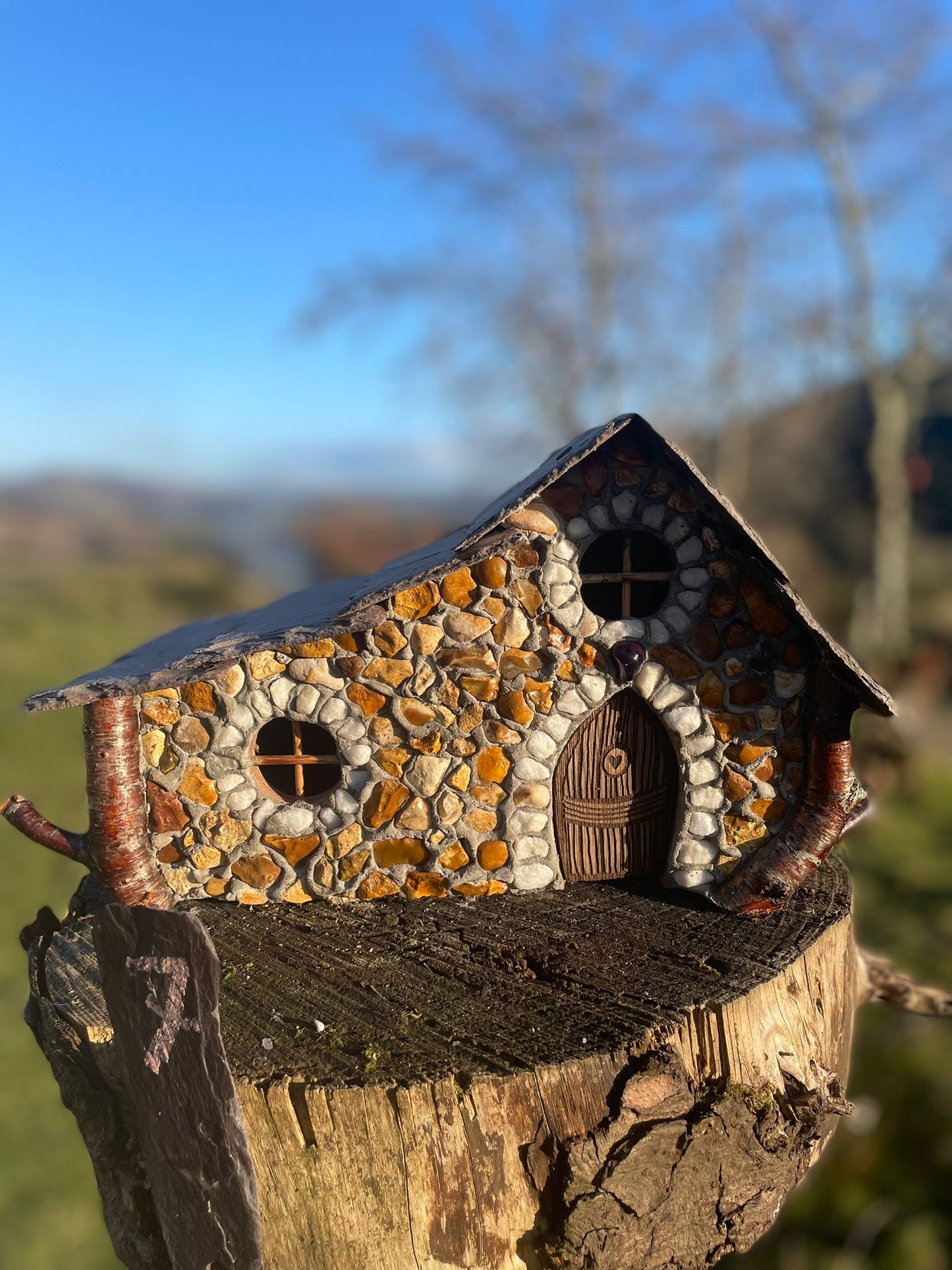 Gold Flint Faerie House ☘️