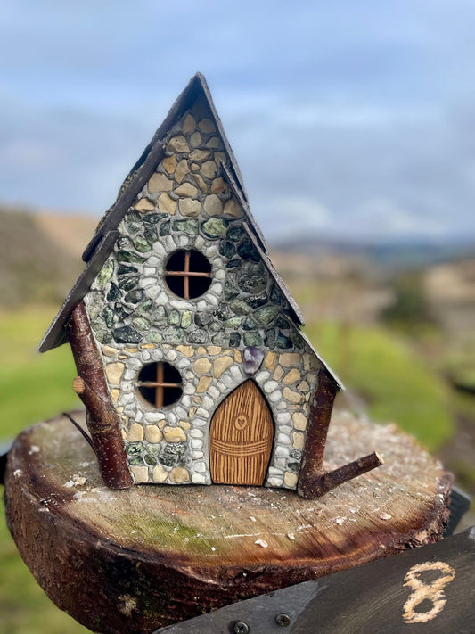 Emerald and Gold Faerie House