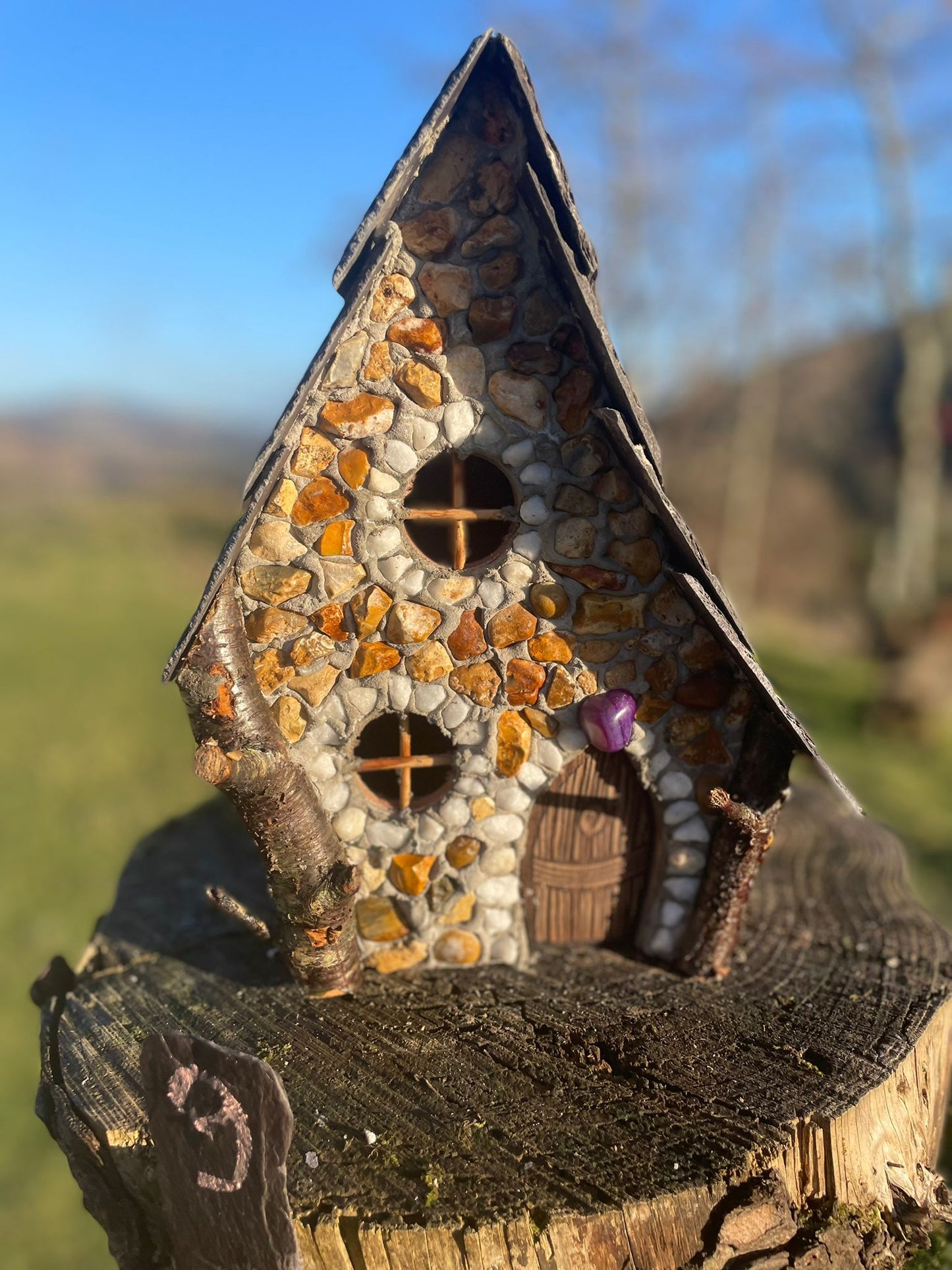 Gold Flint Faerie House ☘️