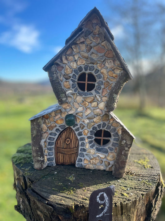 Gold Flint Faerie House ☘️