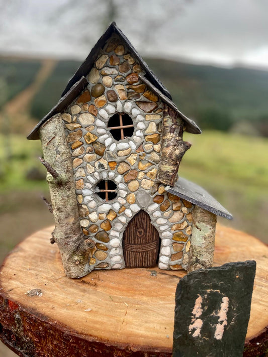 Gold Flint Faerie House