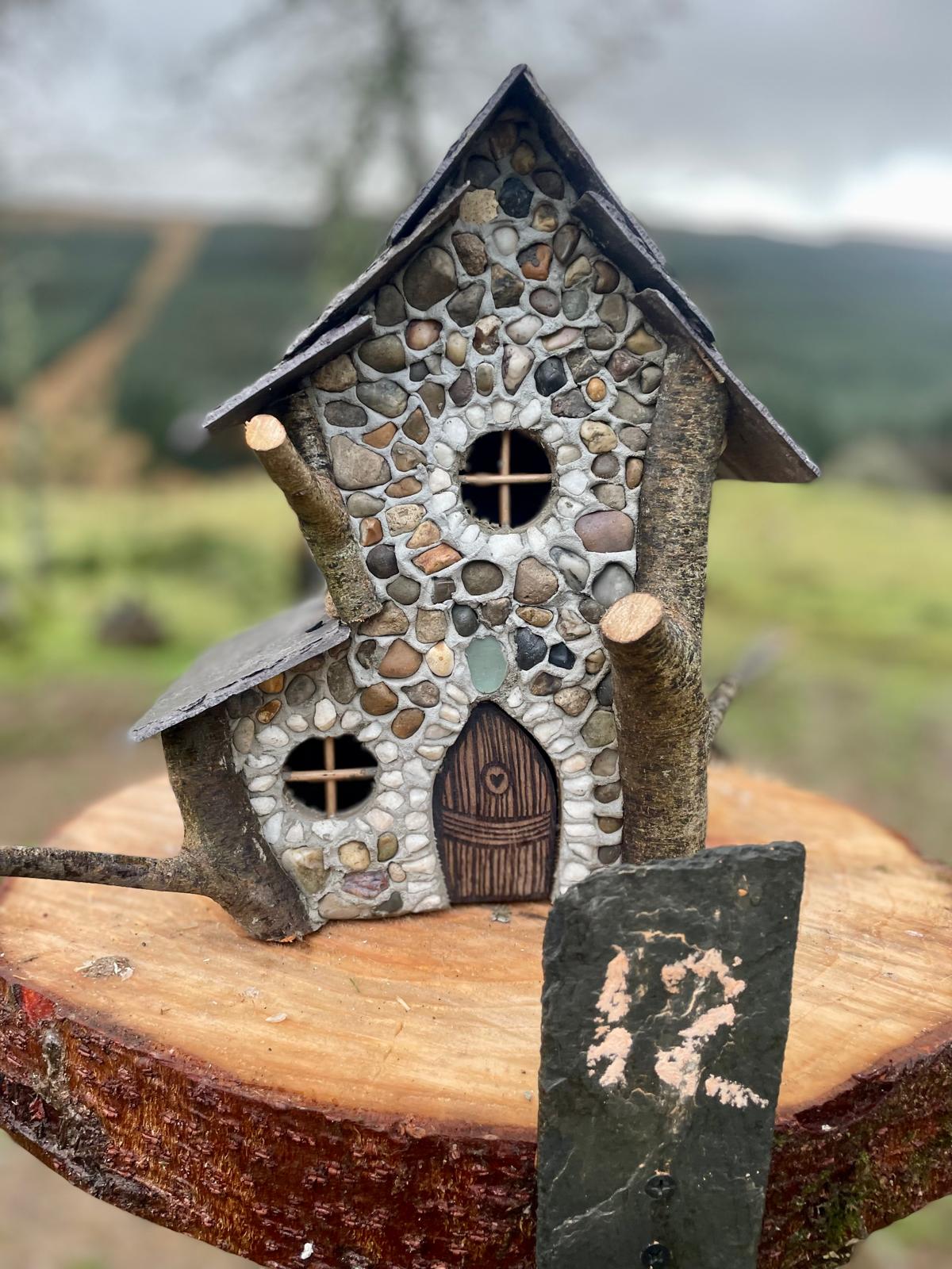 River Pebble Faerie House