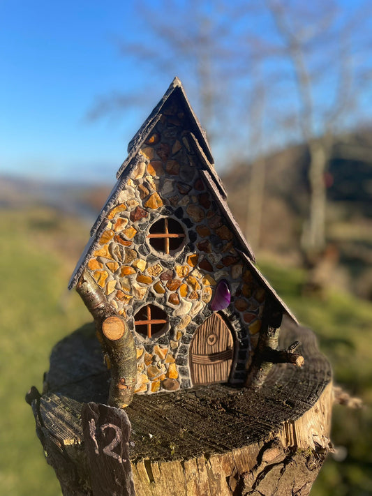 Gold Flint Faerie House ☘️