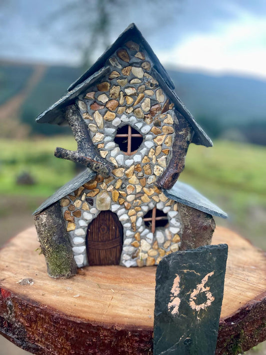 Gold Flint Faerie House