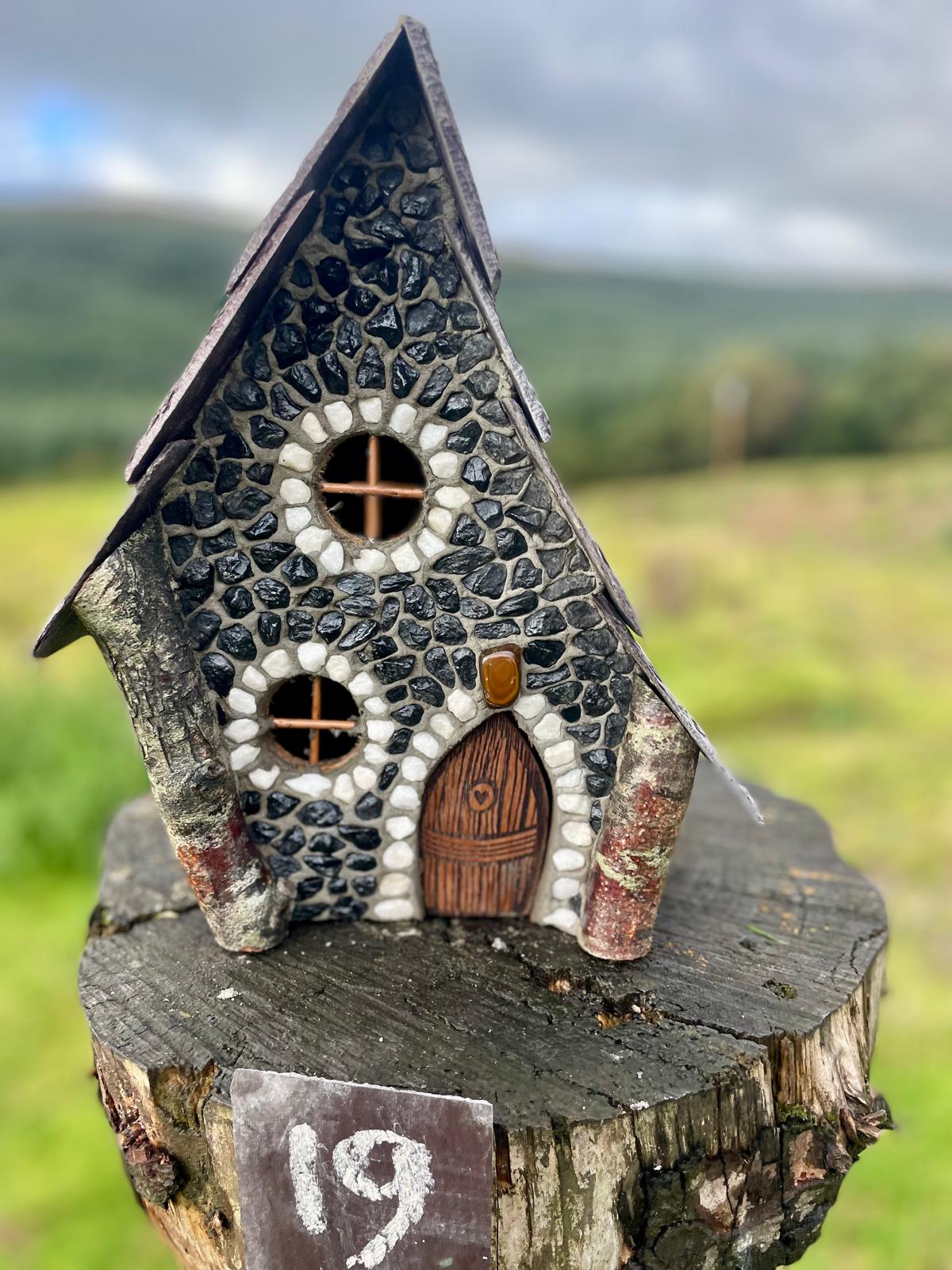 Ebony Stone Faerie House