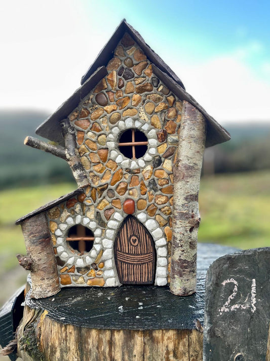 Gold Flint Faerie House